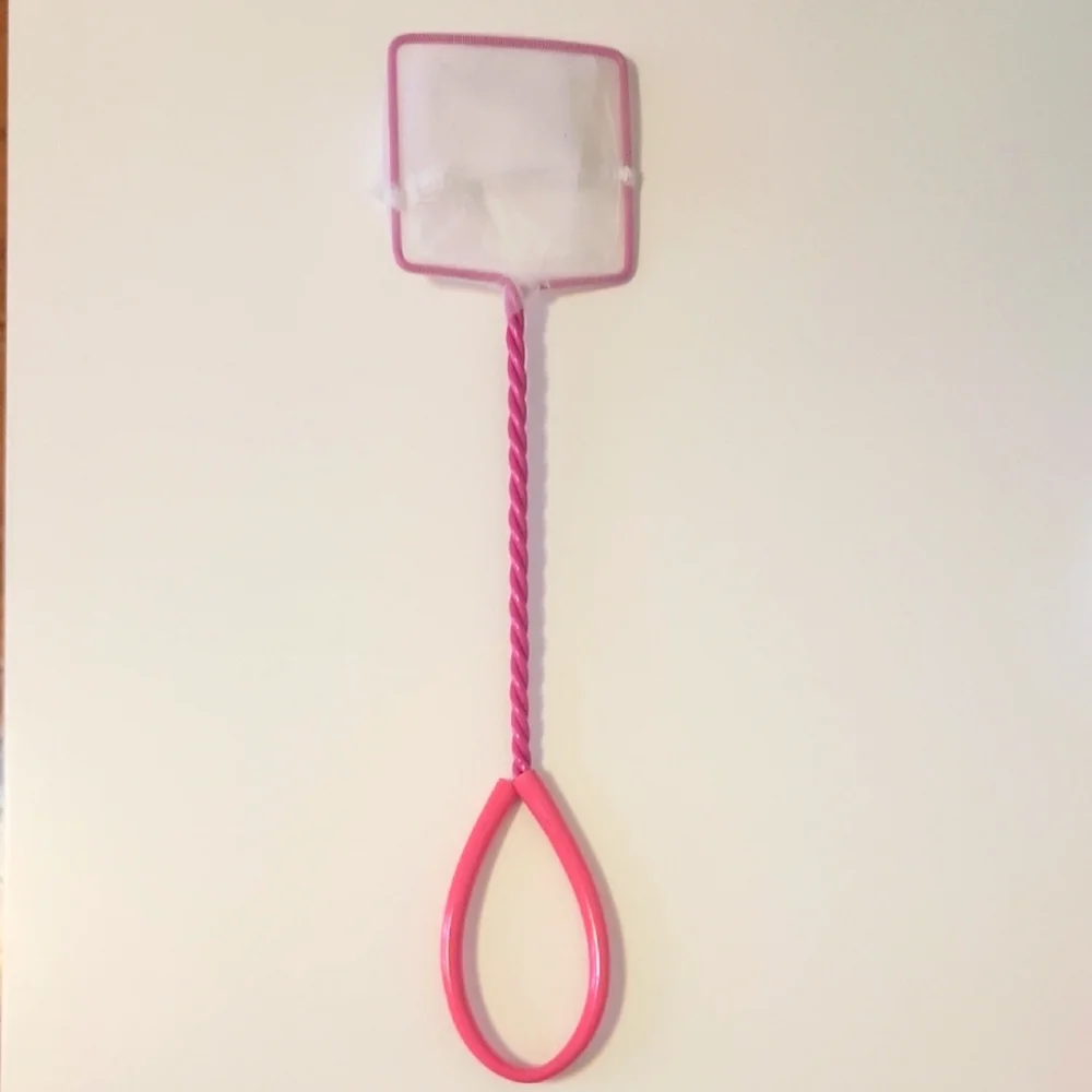 Pink Fish Net with Handle